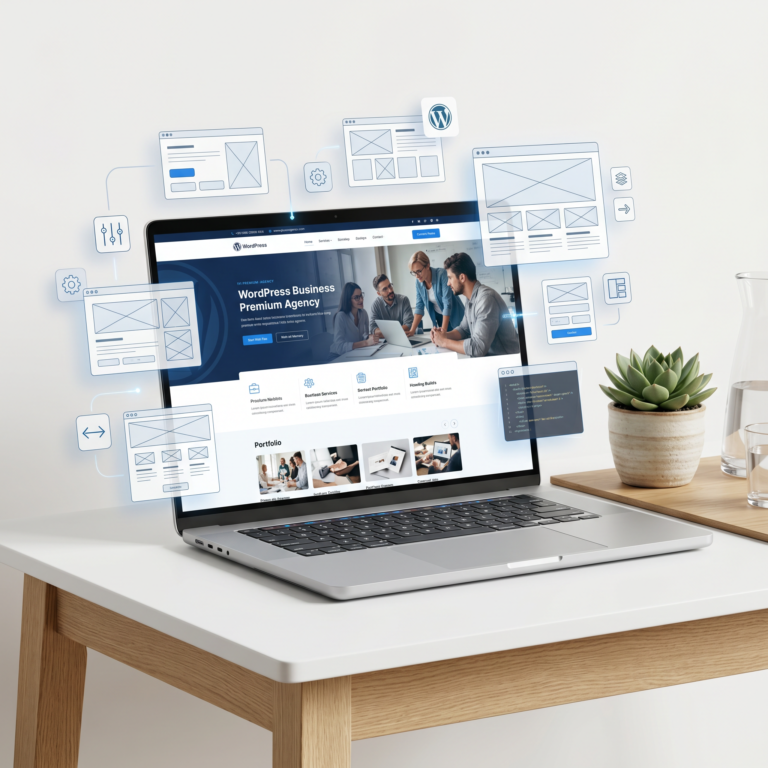 wordpress weby
